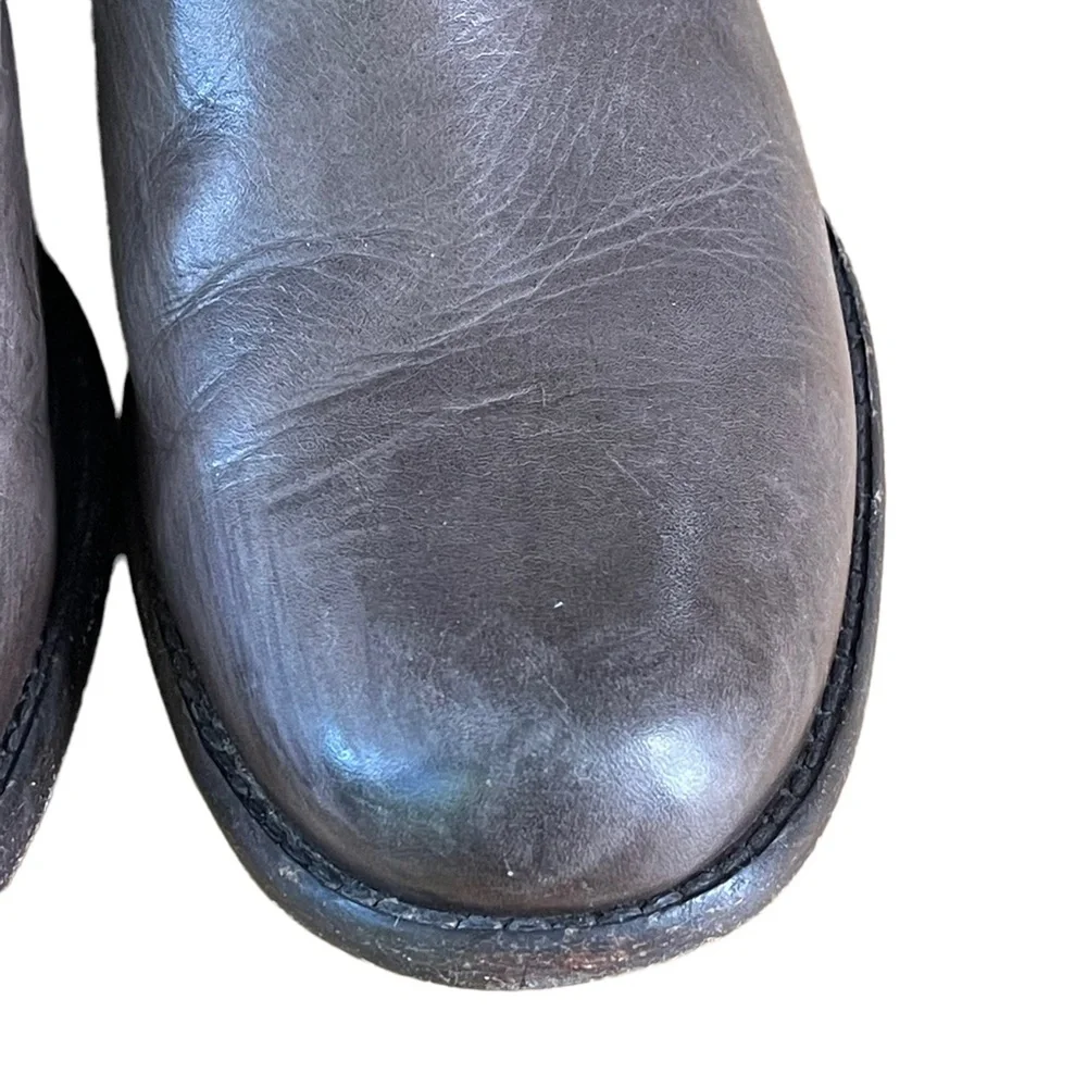 Frye Phillip Riding Brown Leather Boot - Picture 7 of 16